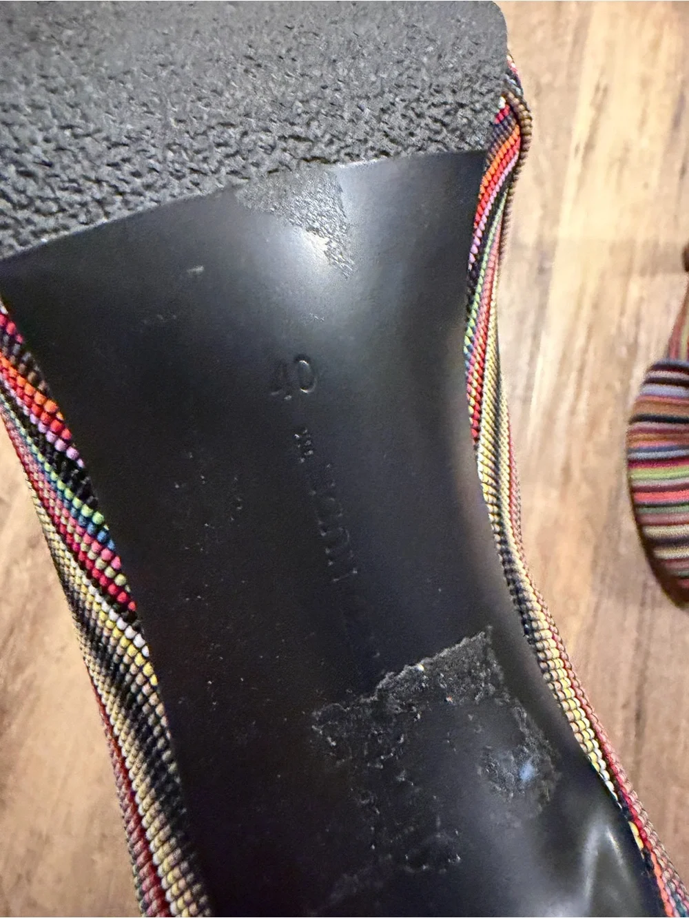 United Nude bold striped